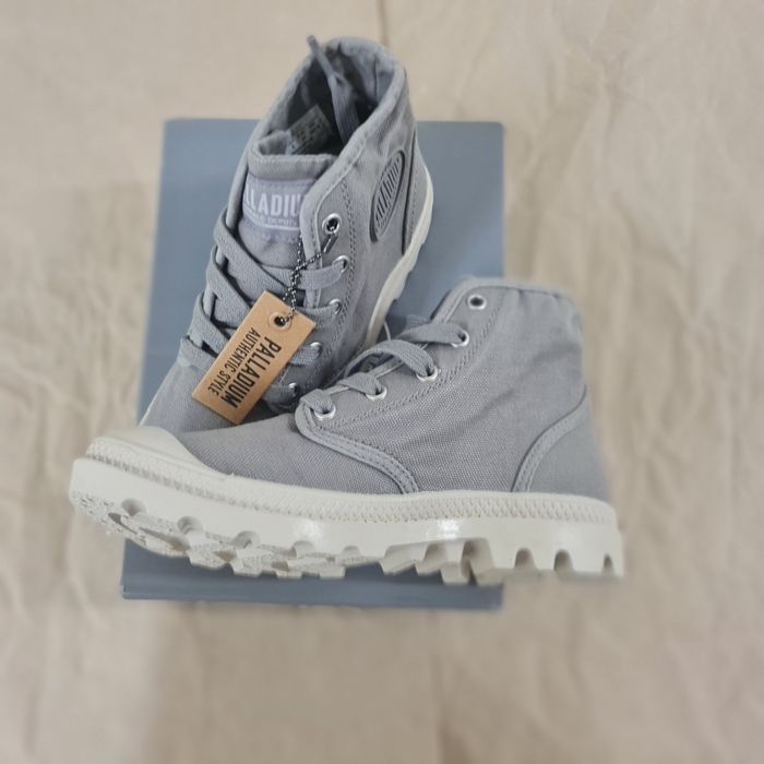 Palladium "Pampa Hi" grises 37 - photo numéro 3