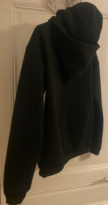 NEUF Sweat à capuche Taille S Noir Double capuche pour protection de visage