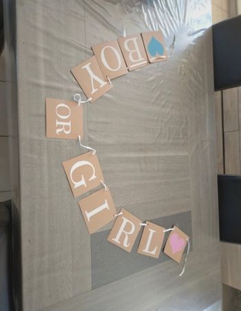 Décorations gender reveal