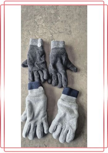 Lot de 2 paires de gants
