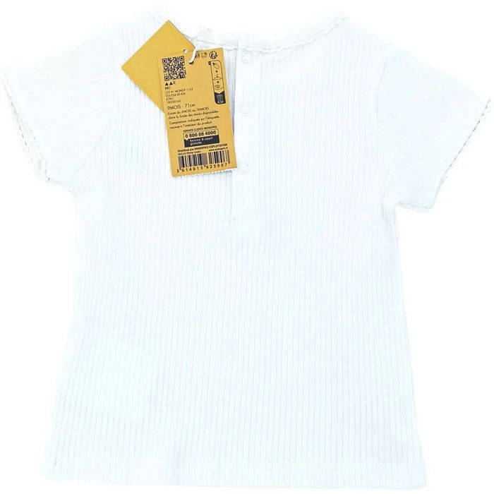 Bout'chou T-Shirt à manches courtes 9 mois en coton bio - photo numéro 2