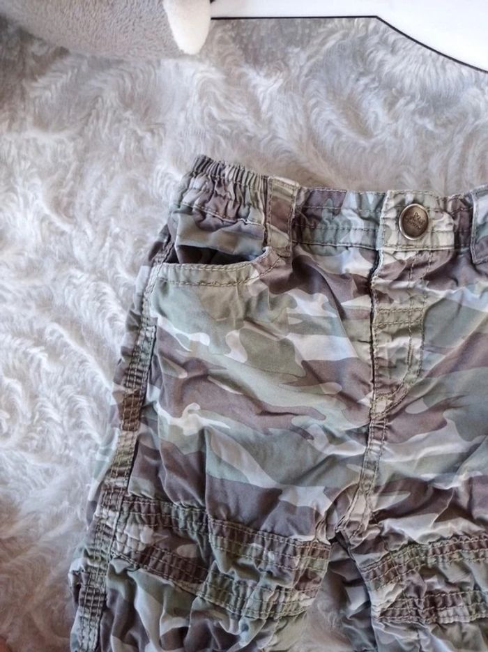 Pantalon doublé style militaire Garçon 1 mois Kitchoun 100% coton - photo numéro 3