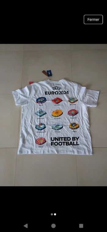 Tee-shirt euro 2024 football 5XL neuf
