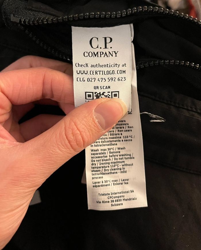Veste chemise noire C.P. Company - photo numéro 8