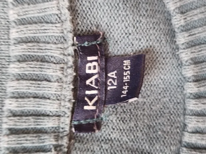 Pull bleu Kiabi taille 12 ans - photo numéro 3