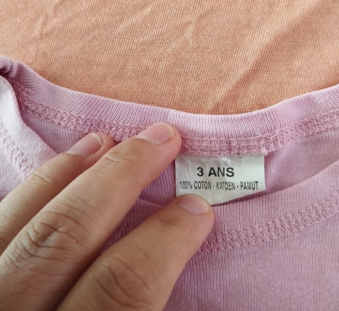 * T-shirt rose T3A - photo numéro 2