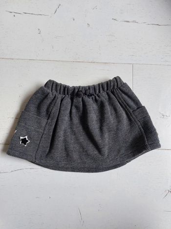 Jupe courte molleton Zara Taille 9-12 mois