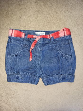 Short fille 9 mois