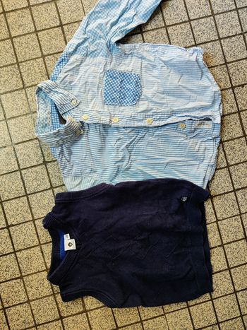 Lot pull et chemise logg