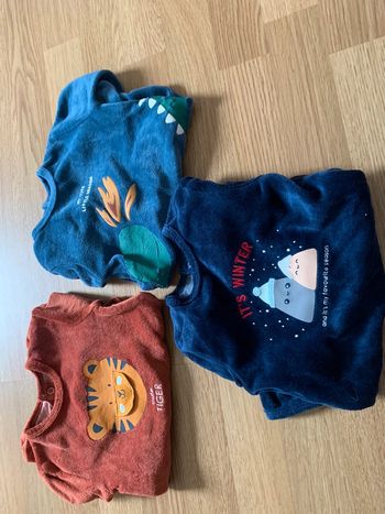 Lot de 3 pyjamas ML