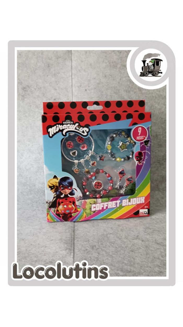 🚂 Coffret bijoux ▪ Miraculous Ladybug