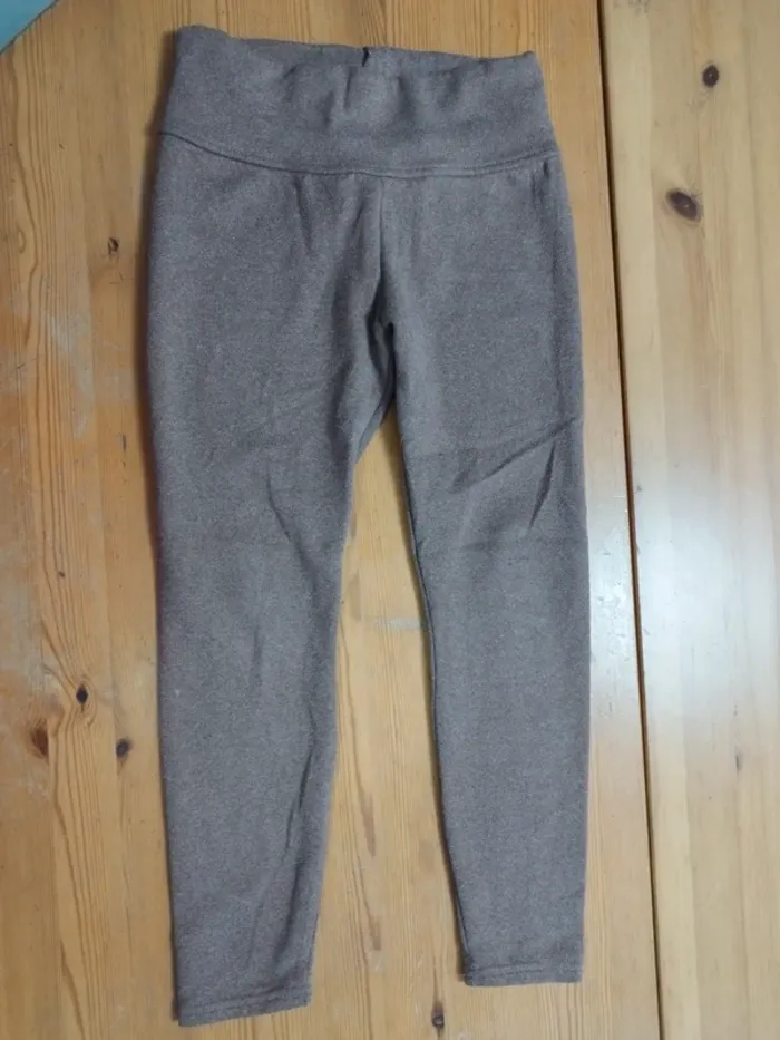 Legging chaud marron