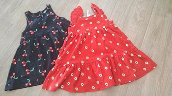 Lot robes manches courtes