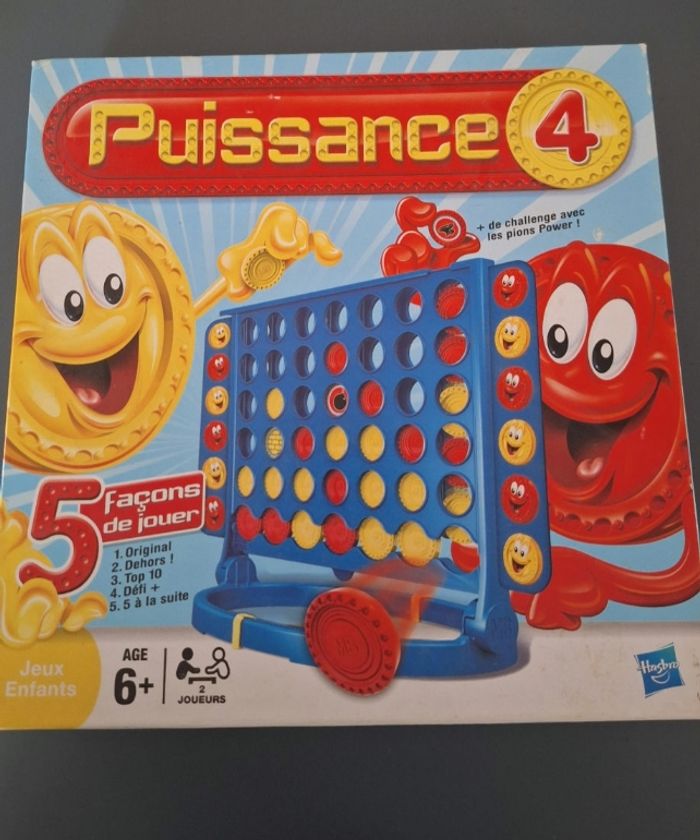 Jeu de société puissance 4