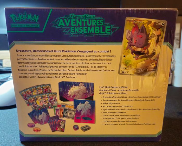 Etb ev9 coffret dresseur d'élite  Aventures Ensemble - photo numéro 2