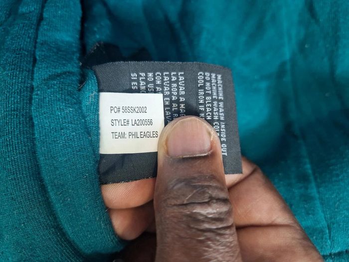 Veste epaisse à capuche nfl réversible homme / vert et gris taille L / brodé 244 - photo numéro 18