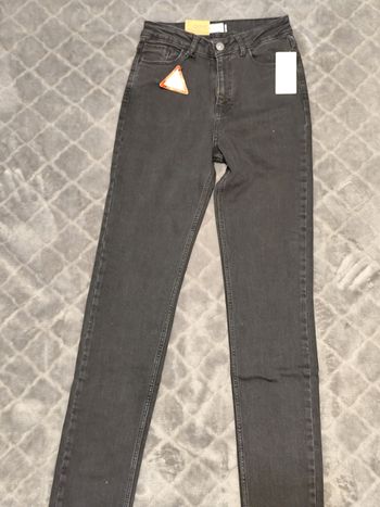 Jeans, regular, noir,