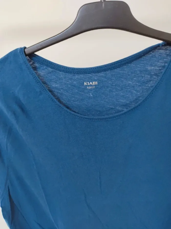 Tee shirt basic femme Kiabi taille L - photo numéro 2