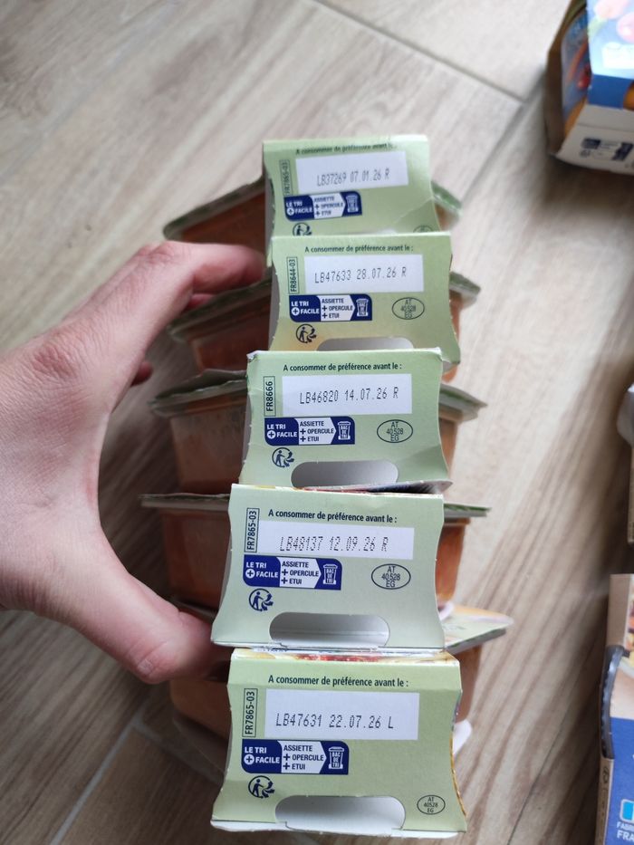 Lots de repas bébé - photo numéro 5