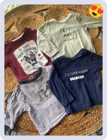 Lot 4 ML 🐒 3 mois - Plusieurs marques