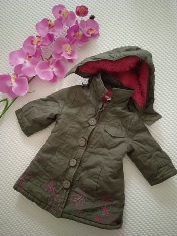 Jolie veste longue et fourrée