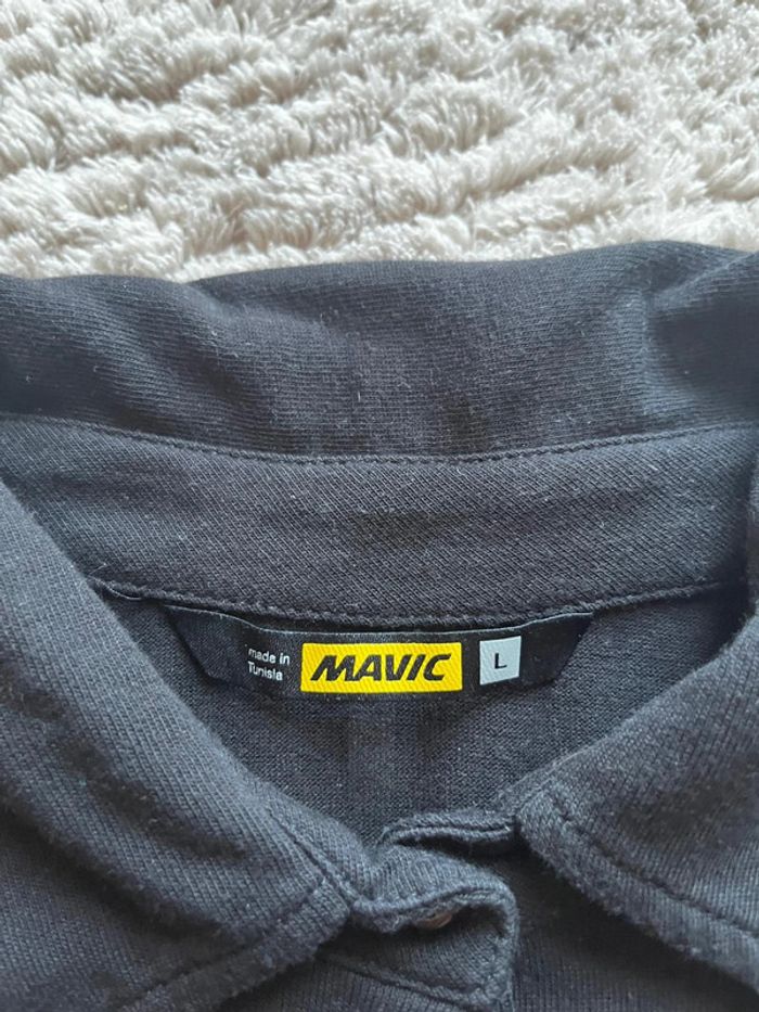 Polo femme Mavic / L Noir / Excellent état - photo numéro 3