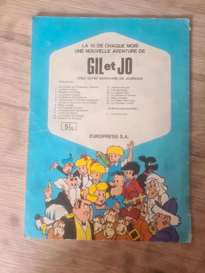 Gil et Jo le tonneau volant - photo numéro 2