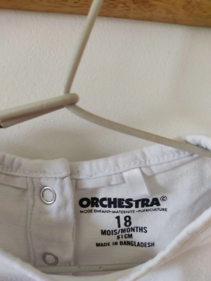 T-shirt manches longues 18 mois Orchestra - photo numéro 3