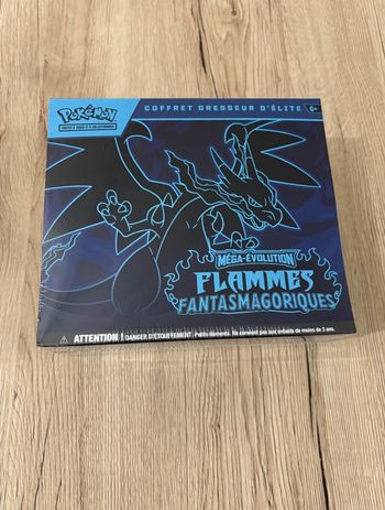 Pokémon ETB - Coffret dresseur d’élite Méga Évolution me02 - Flammes Fantasmagoriques - C258