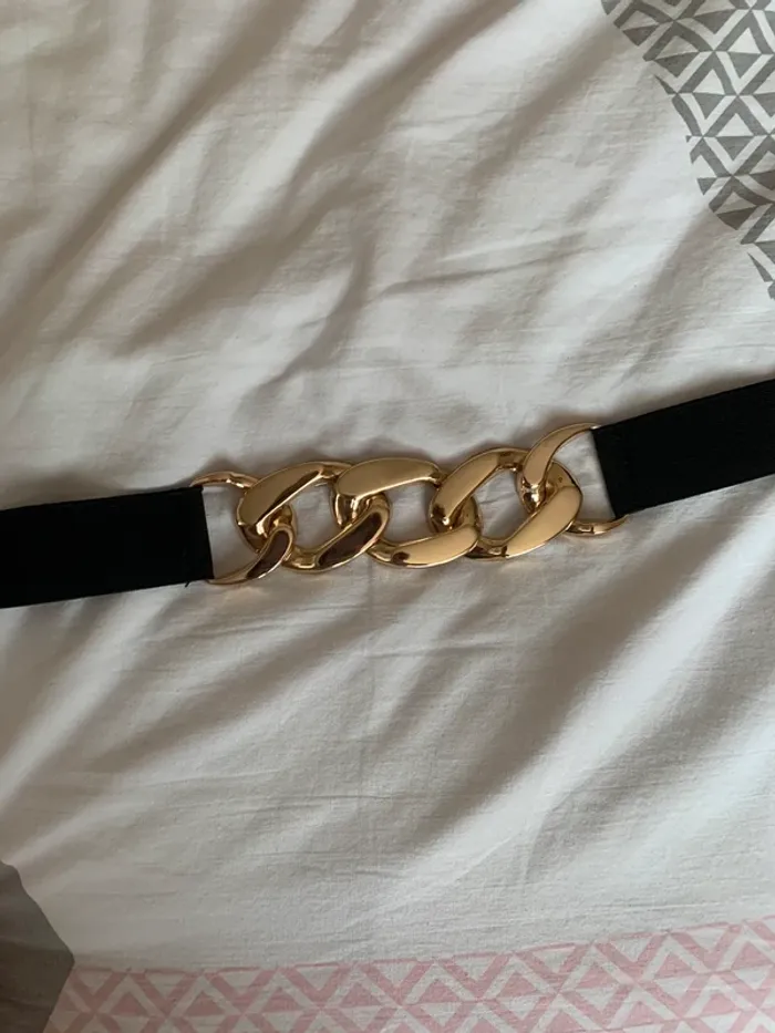 Ceinture à boucles dorées - photo numéro 2