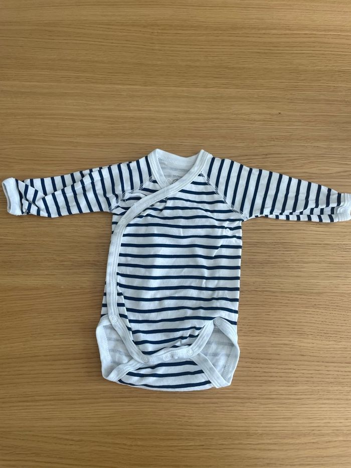 Lot de 2 bodies petit bateau - 1 mois - photo numéro 5