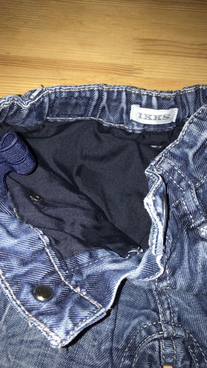 Jeans doublé Ikks garçon 18 mois - photo numéro 4