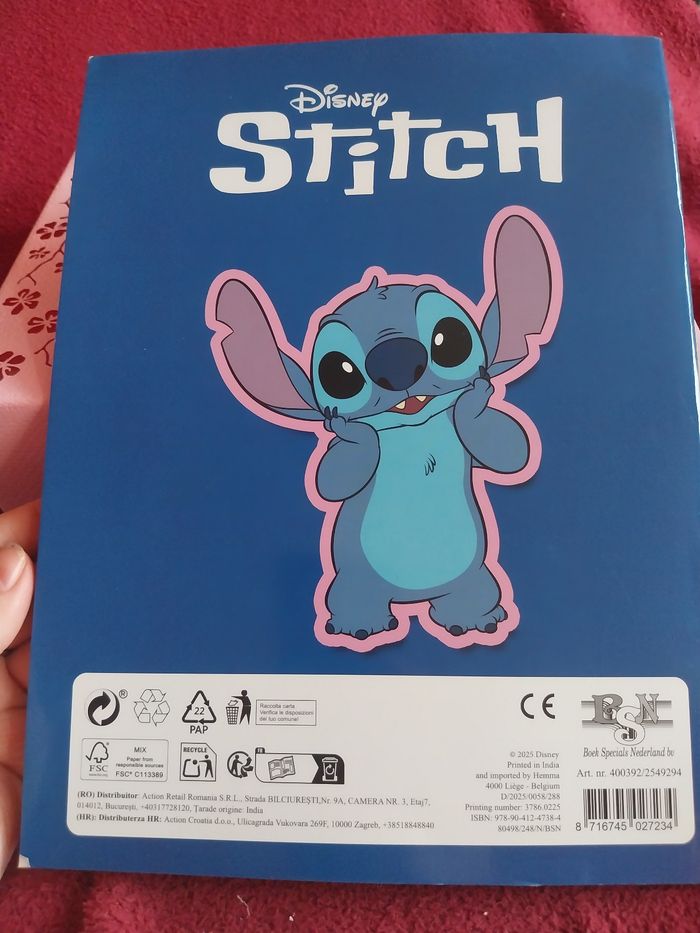 Livre de coloriages stitch et Angel - photo numéro 2