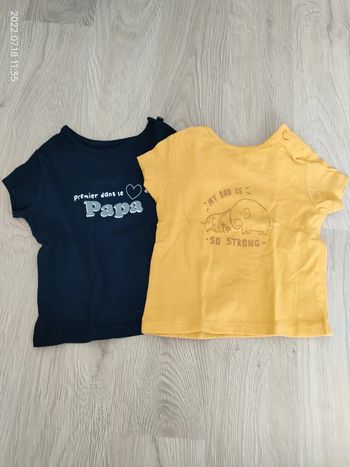 Tee shirt manches courtes