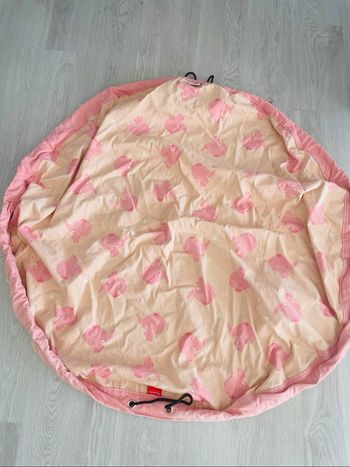 Tapis de jeu Play and go éléphants roses