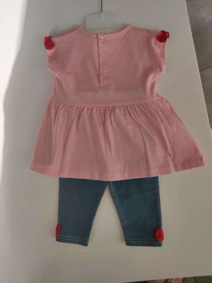 Ensemble leeging avec tunique 6 mois neuf - photo numéro 2