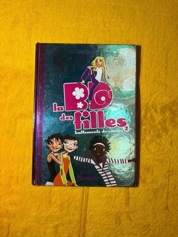 Livre la bd des filles tome 2 Battements de coeurs