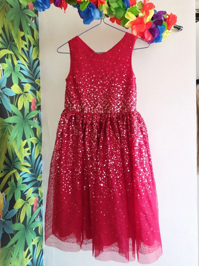 Robe tulle et sequins