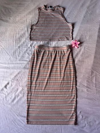 Ensemble à rayure