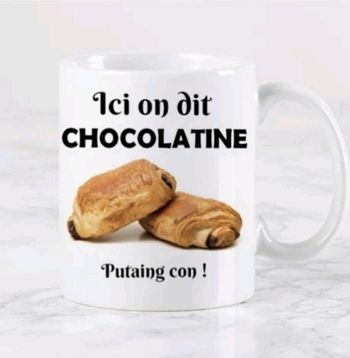 Mug chocolatine humour