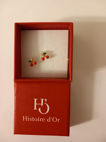 Boucles d'oreilles or