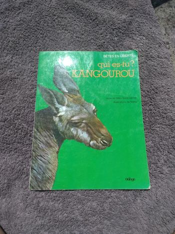 Livre pour enfants Qui es-tu kangourou ?