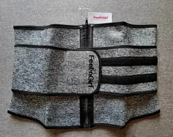 Corset de sport gris en 4XL