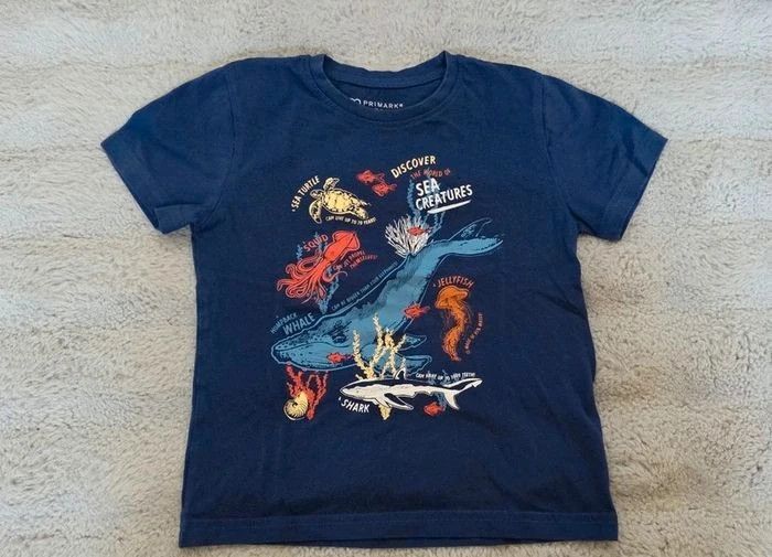 Lot 8 T-shirts 5-6ans  manche courte - photo numéro 7