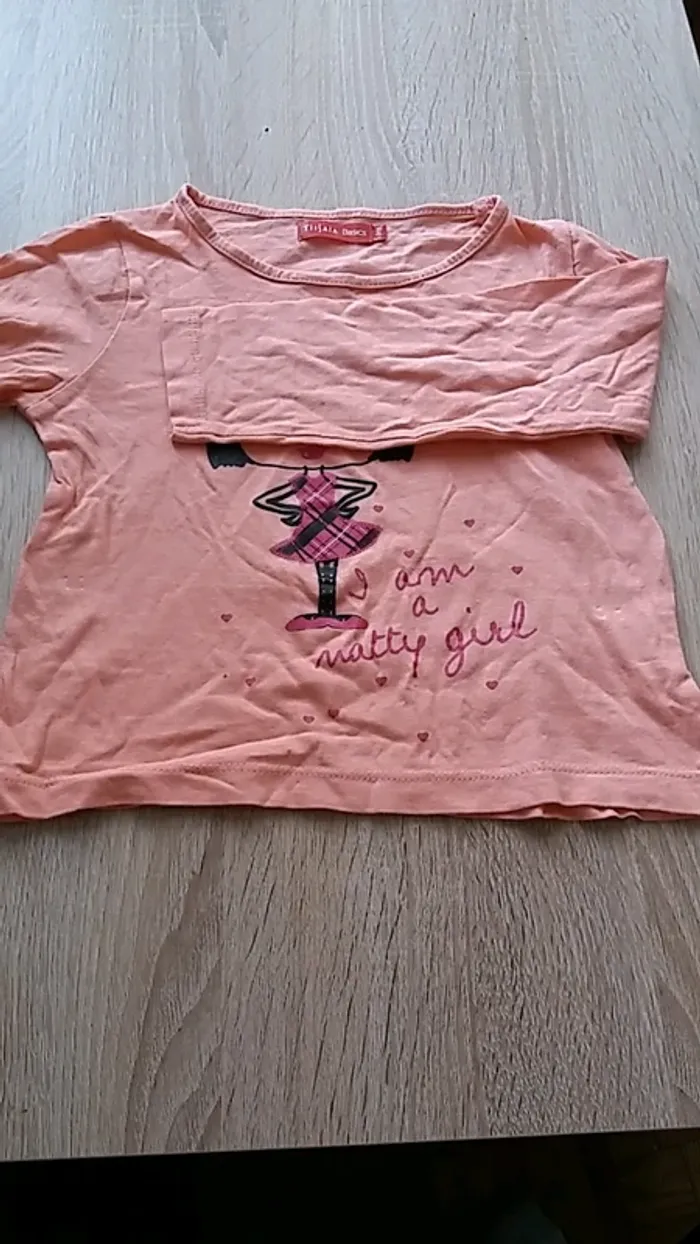 Tshirt manches longues 5 ans