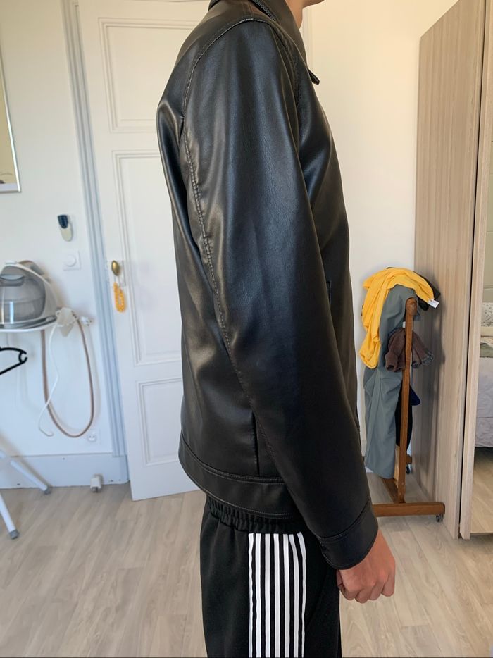 Veste imitation cuir - photo numéro 3