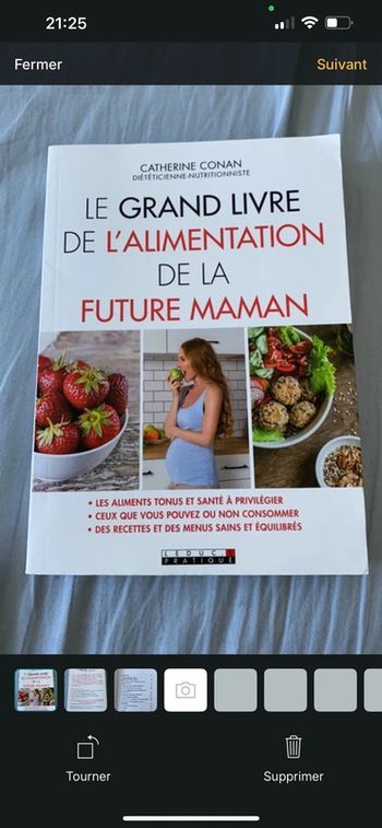 Le grand livre de l alimentation de la future maman