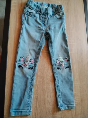 Jeans licorne 4 ans