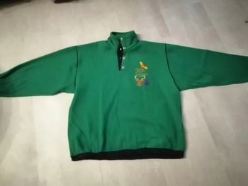 polaire épaisse verte taille L Kappa