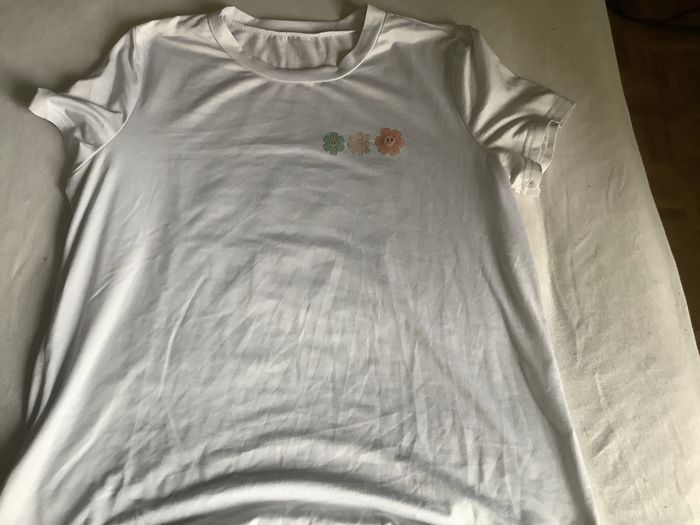 TEE shirt fleur